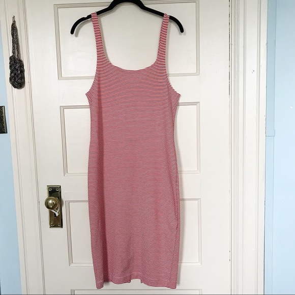 striped bodycon dress outfit